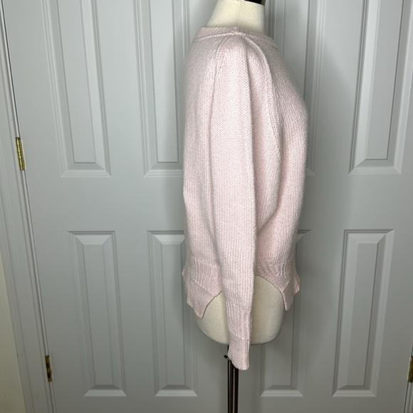 Brochu Walker Light Pink Cashmere Oversized Sweater SzSmall - Picture 5 of 8